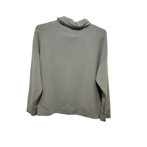Cynthia Rowley Cowl Neck Sweatshirt Sage Green Soft Women's Size XL - Picture 2 of 12